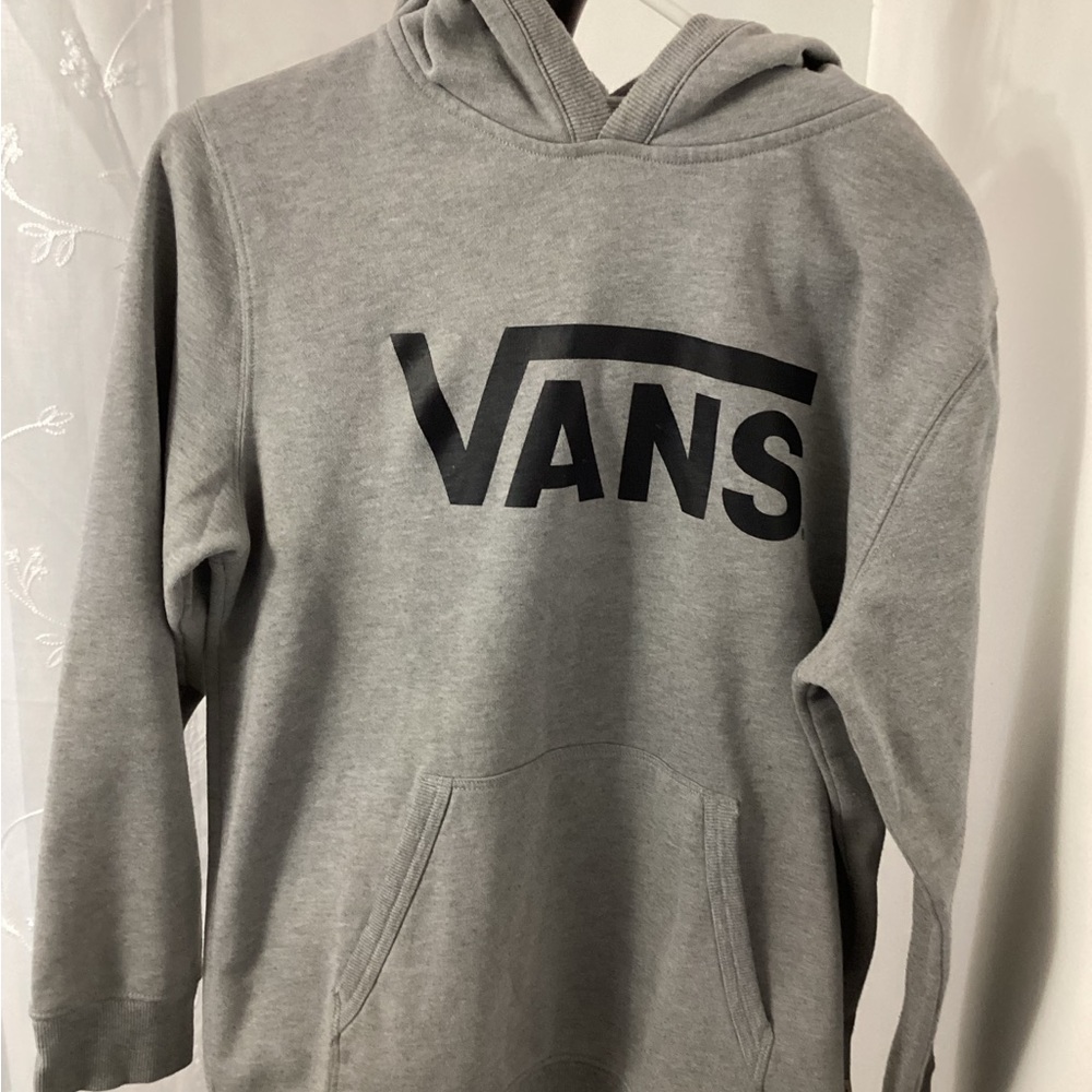 Vans Grey Hoodie Sweater Junior Size XLarge